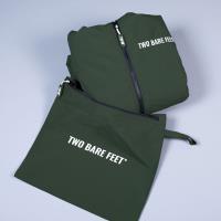 Two Bare Feet Kids Weatherproof Packable Changing Robe & Travel Bag - Forest Green / Black Extra Image 4 Preview